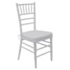SED016 Sedia Chiavarina Bianca